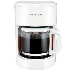 10 Cup Coffeemaker - White