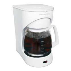 12 Cup Coffeemaker with Auto Pause and Serve - White