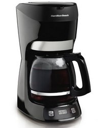 12 Cup Programmable Coffeemaker - Black