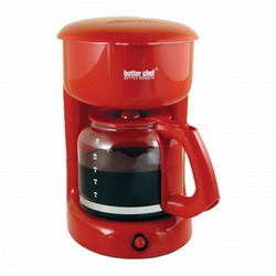 Better Chef IM-114R 12-cup Red Coffeemaker