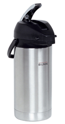 Bunn 36725 3.8 Liter Lever-action Airpot - Stainless Steel