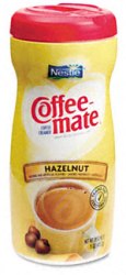 Coffee Mate Powder Creamer Canister Hazelnut 15oz