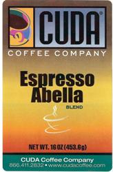 Cuda Coffee Espresso Abella (1 lb)