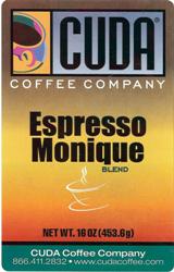 Cuda Coffee Espresso Monique (1 lb)