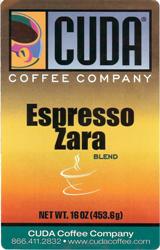 Cuda Coffee Espresso Zara (1 lb)