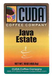 Cuda Coffee Java Estate (1 lb)