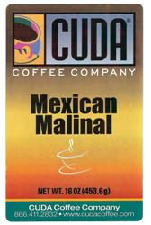 Cuda Coffee Mexican Malinal (1 lb)