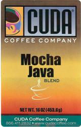 Cuda Coffee Mocha Java Blend (1 lb)