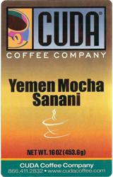 Cuda Yemen Mocha Sanani (1 lb)