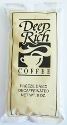 Decaf Freeze Dried Coffee 1 - 8oz Bag