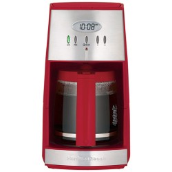 Ensemble 12 Cup Coffeemaker - Red/Stainless