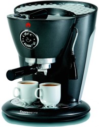 Espressione Cafe Charme Semi-Automatic Espresso Maker - Black