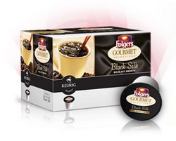 Folgers Gourmet Selections Black Silk K-Cup 72/CS