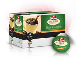 Folgers Gourmet Selections Decaf Colombian K-Cup 72/CS