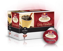 Folgers Gourmet Selections Lively Colombian K-Cup 72/CS