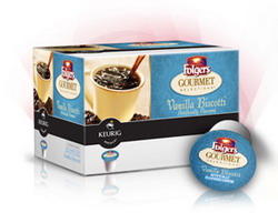 Folgers Gourmet Selections Vanilla Biscotti K-Cup 72/CS