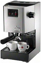 Gaggia Classic Espresso Machine - Brushed Stainless Steel