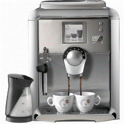 Gaggia Platinum Vision Espresso Machine w/Milk Island - Platinum