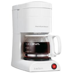 Hamilton Beach Aroma Express 5-Cup Coffeemaker White