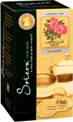 Hibiscus Mint Herbal Solera Tea Pods Case of 216