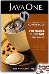 Java One Colombian Supreme Coffee Pods 84/CS