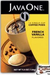 Java One French Vanilla Coffee Pods 84/CS