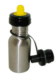 Kids Stainless Steel Water Bottle 12 oz Yellow
