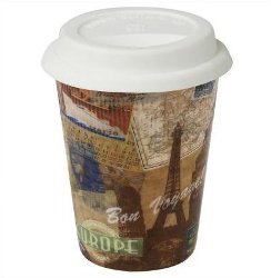 Konitz Bon Voyage Travel Mug w-Lid Set of Two