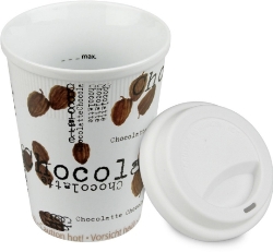 Konitz Chocolatte Travel Mug w-Lid Set of Two