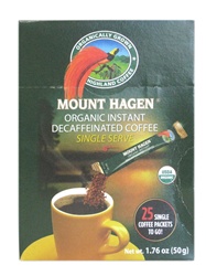 Organic Decaffeinated Instant Coffee Sticks