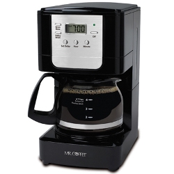 Mr. Coffee 5 Cup Programmable Coffeemaker Black