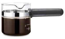 One All Exp100bl4 Universal 4-cuip Espresso Carafe - Black