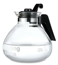 One All Wk112bl4 12-cup Stove Top Whistling Tea Kettle