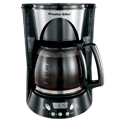 Proctor-Silex 12 Cup Coffeemaker Black