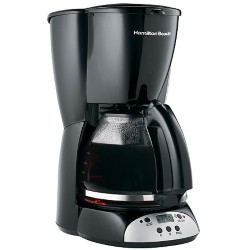 Programmable 12 Cup Coffeemaker - Black