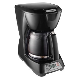 Programmable 12 Cup Coffeemaker - Black