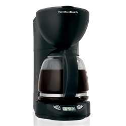 Programmable 12 Cup Coffeemaker - Black