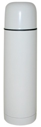 Stainless Steel Thermal Bottle w-Carry Case White