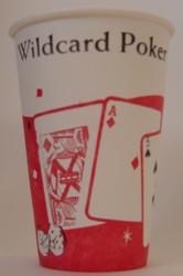 Wild Card Hot Vending Cups 12oz