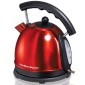 10 Cup Stainless Steel Electric Kettle - Red