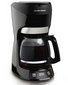 12 Cup Programmable Coffeemaker - Black