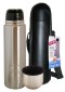 Stainless Steel Thermal Bottle w-Carry Case Stainless