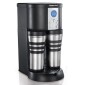 Stay or Go Custom Pair Coffeemaker, Brew Into 10 Cup Carafe or 2 Travel Mugs